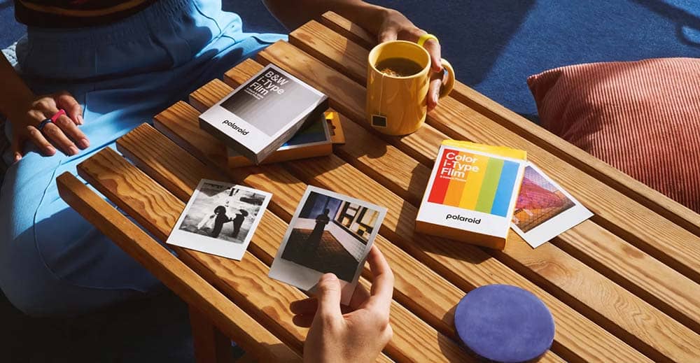 Diferentes tipo de películas para la Polaroid Now+ Gen 2 i-Type
