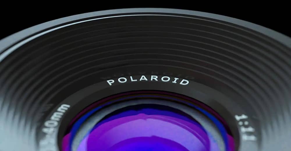 Detalle del lente de la Polaroid Now Gen 2 i-Type