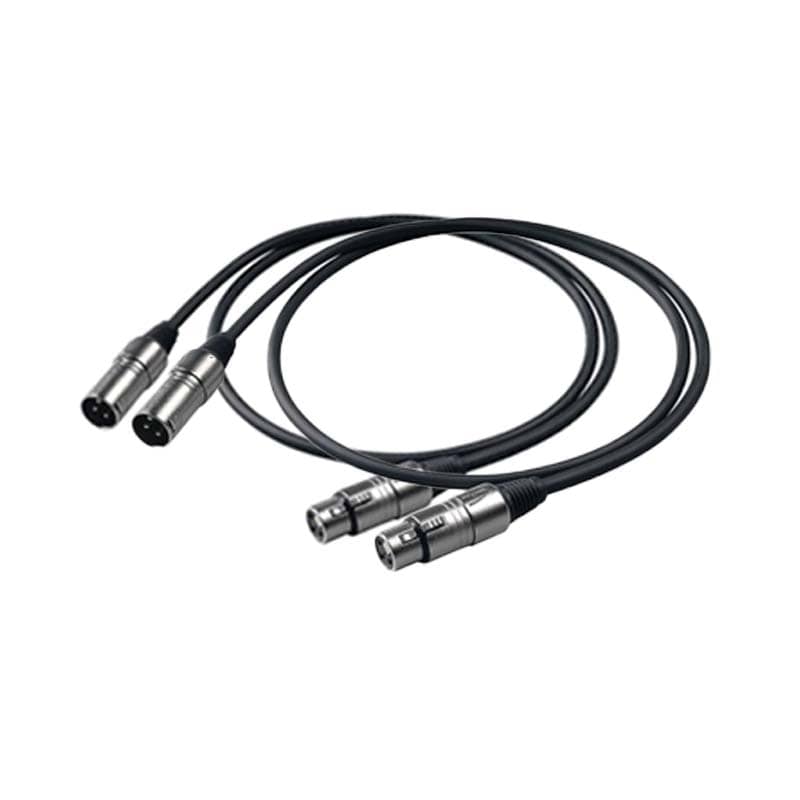 Dos cables XLR Balanceados PROEL BUL250LU6