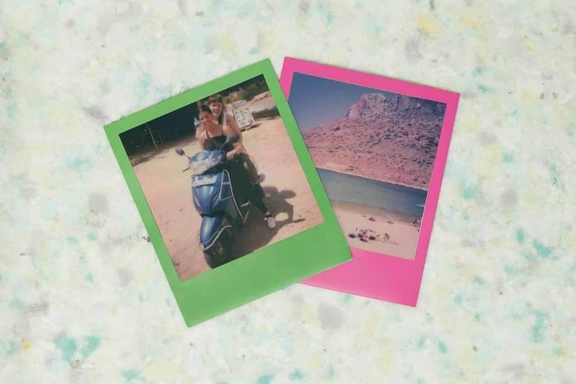 Dos fotografías Color 600 Frame Edition