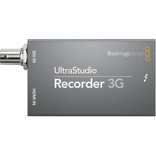 UltraStudio Recorder 3G vista frontal