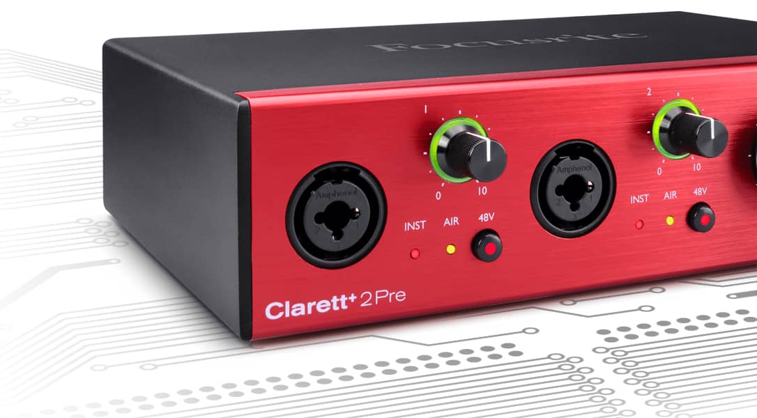Clarett+ 2Pre Convertidores
