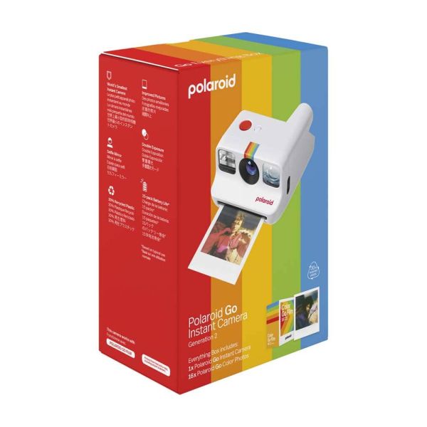 Polaroid Go Gen 2 E-Box Cámara Instantánea (Blanco)