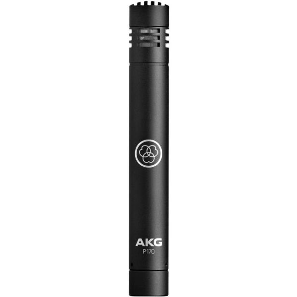 AKG P170 Micrófono de condensador de diafragma pequeño (negro)