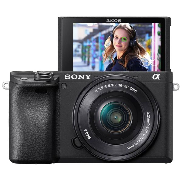 Sony Alpha a6400 con lente 16-50mm y Combo Videógrafo Avanzado