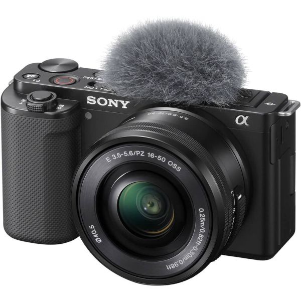Sony ZV-E10 Cámara sin espejo con objetivo de 16-50 mm (negro)