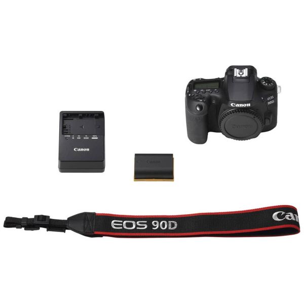 Canon EOS 90D Cámara Digital DSLR (solo cuerpo)