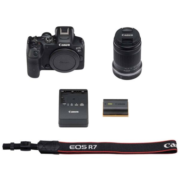 Canon EOS R7 Cámara sin espejo con objetivo 18-150 mm
