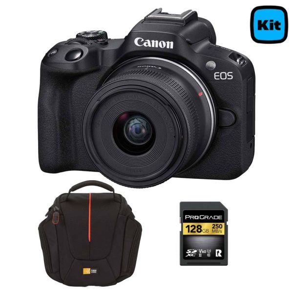 Canon EOS R50 Cámara Digital y Combo Fotográfico
