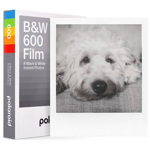 Polaroid Black & White 600 Película Instantánea (8 exp)