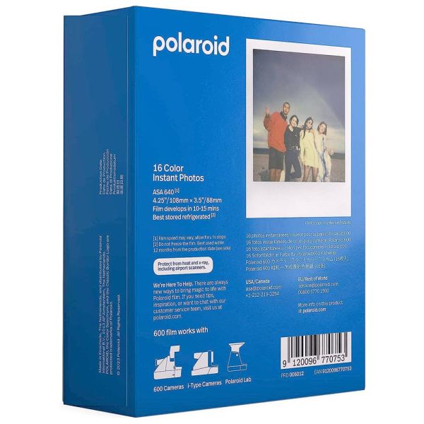 Polaroid Originals 600 color  Comprar película instantánea