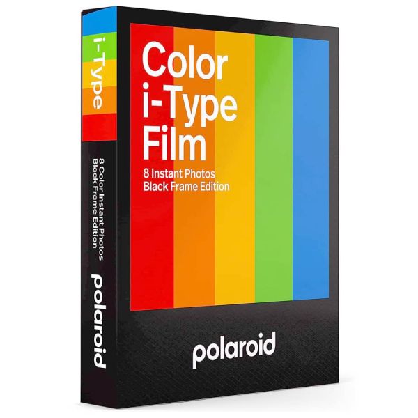 Polaroid Color i-Type Black Frame Edition Película Instantánea (8 exp)