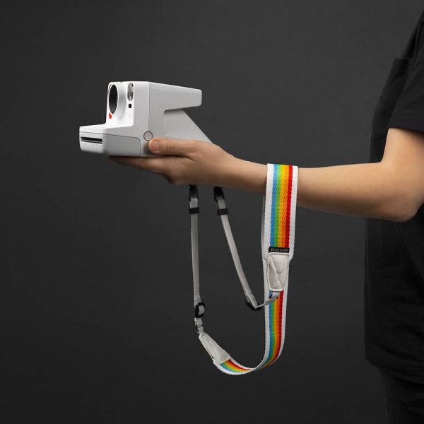 Polaroid Original Correa plana para cámara (Rainbow White)