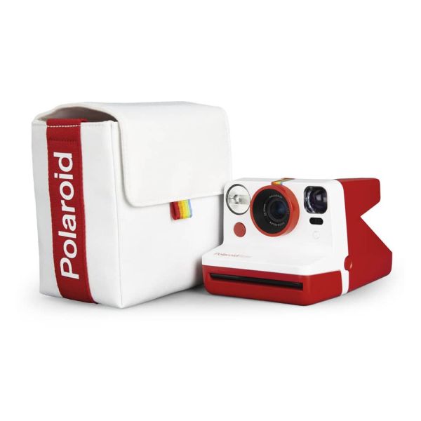 Polaroid Original Bolso para Cámara Polaroid Now (Blanco / Rojo)