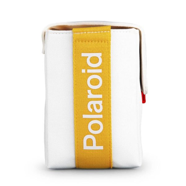 Polaroid Original bolso para cámara Polaroid Now (Blanco / Amarillo)
