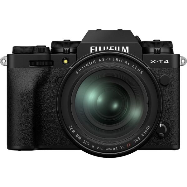 Fujifilm X-T4 - Cámara digital Mirrorless con lente de 16-80 mm (Negro)