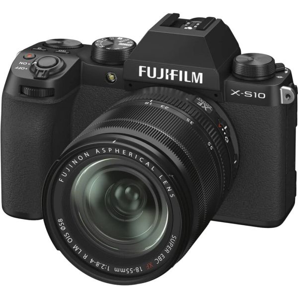 FUJIFILM X-S10 Cámara digital sin espejo con lente XF 18-55mm