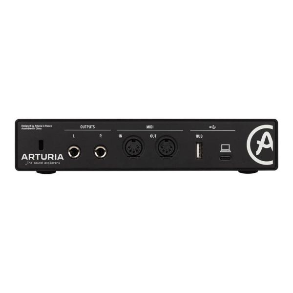 Arturia MiniFuse 2 Interfaz 2x2 USB Type-C Audio/MIDI (Negro)
