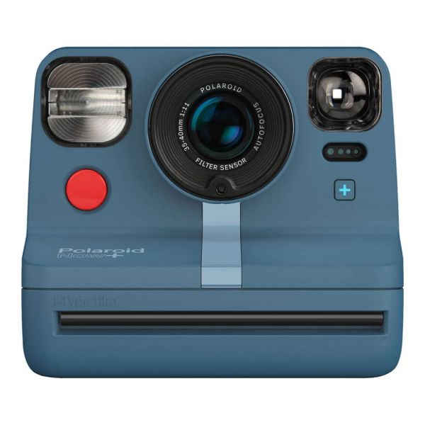Polaroid NOW+ Cámara de película instantánea (Blue Gray)