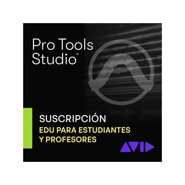 Pro Tools Studio Suscripción Educativa