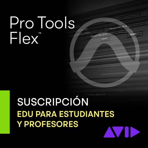Avid Pro Tools Flex - Suscripción Anual (Estudiante/profesor de educación, descarga)