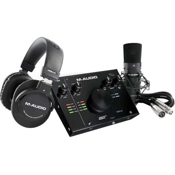 M-Audio AIR 192|4 Vocal Studio Pro Interfaz de audio Desktop 2x2 USB Type-C con micrófono y auriculares