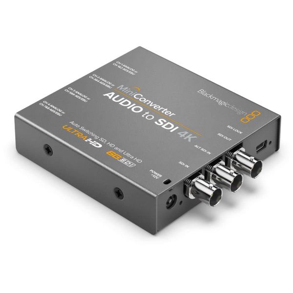 Blackmagic Design Mini Convertidor Audio a SDI 4K