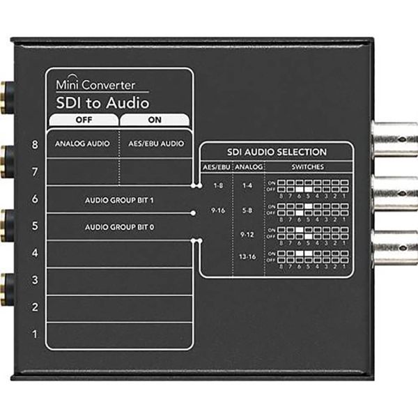 Blackmagic Design Mini Converter SDI a Audio