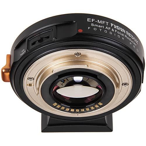 FotodioX Pro Fusion Redux Adaptador AF Inteligente para Lente Canon EF a Cámara Micro 4/3