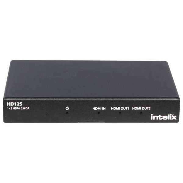 Intelix 1x2 HDMI 2.0 Distribuidor amplificado con 18 Gb/s, 4K60, 4:4:4 y soporte HDR