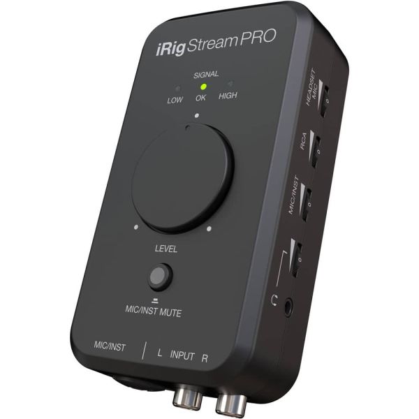 IK Multimedia iRig Stream Pro Interfaz de audio 4x2 ultracompacta
