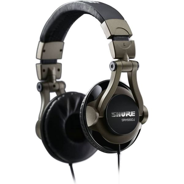 Shure SRH550DJ Audífonos para DJ de calidad profesional