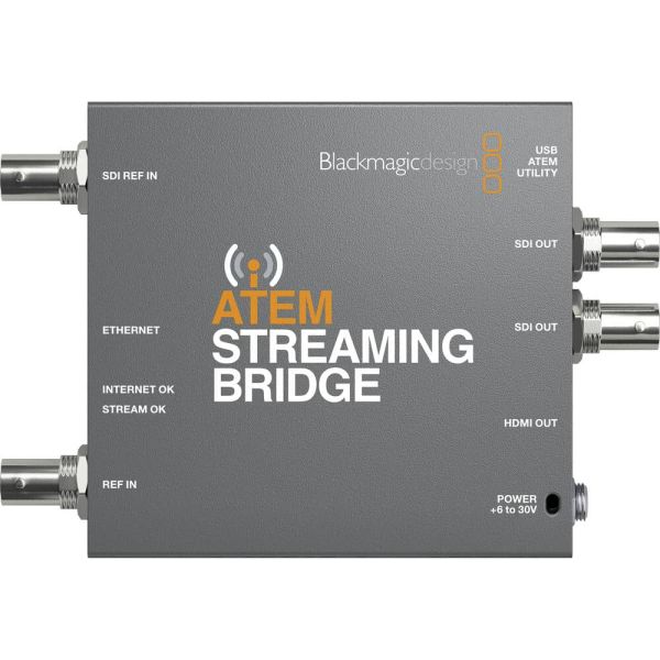 Blackmagic Design ATEM Streaming Bridge para switchers streaming ATEM Mini Pro
