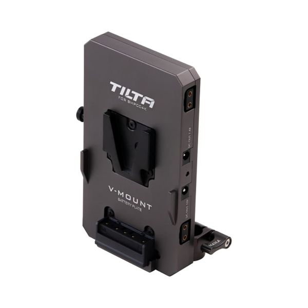 Tilta BMPCC4K - Placa de batería para montaje en V (Tilta Gray)