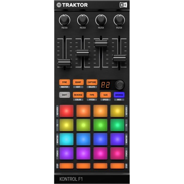 Native Instruments Traktor Kontrol F1 Controlador de DJ para Remix Decks