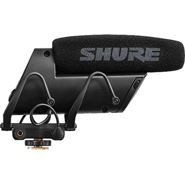 Shure VP83F LensHopper Micrófono de cañón con grabador de audio integrado