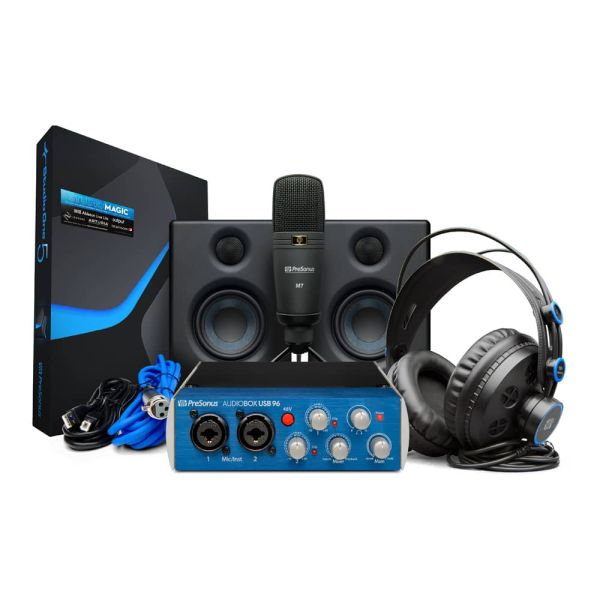 PreSonus AudioBox Studio Ultimate Bundle Colección de hardware/software con grabaciones de lujo