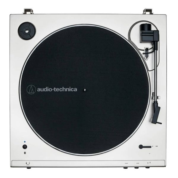 Audio-Technica AT-LP60XBT Tornamesa estéreo con Bluetooth (Blanco)