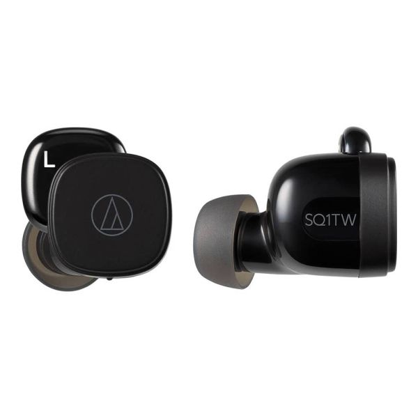 Audio-Technica ATH-SQ1TWBK Auriculares inalámbricos In-Ear