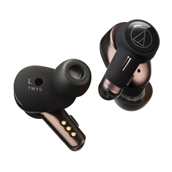 Audio-Technica ATH-TWX9 Auriculares in-ear inalámbricos con cancelación de ruido (negros)