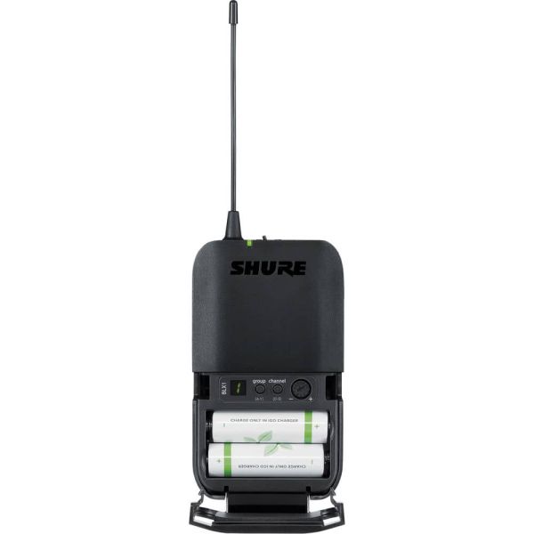 Shure BLX14/B98 Sistema de micrófono cardioide inalámbrico para instrumentos (H9: 512 a 542 MHz)
