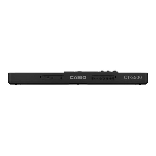 Casio CT-S500 Teclado portátil táctil de 61 teclas (negro)