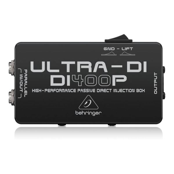 Behringer Ultra-DI DI400P Caja DI pasiva de alto rendimiento