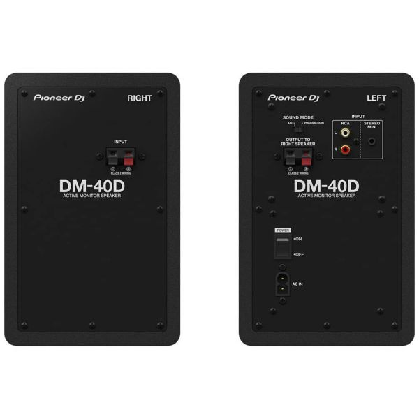 Pioneer DJ DM-40D Monitores activos de dos vías de 4