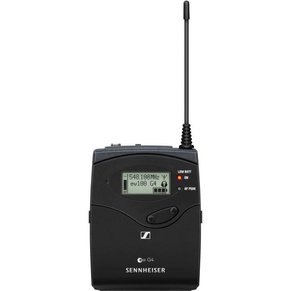 Sennheiser EW 122P G4 Sistema de micrófono de solapa inalámbrico para cámara (A: 516 a 558 MHz)