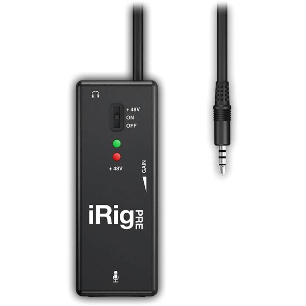 IRIG PRE Interface de Micrófono