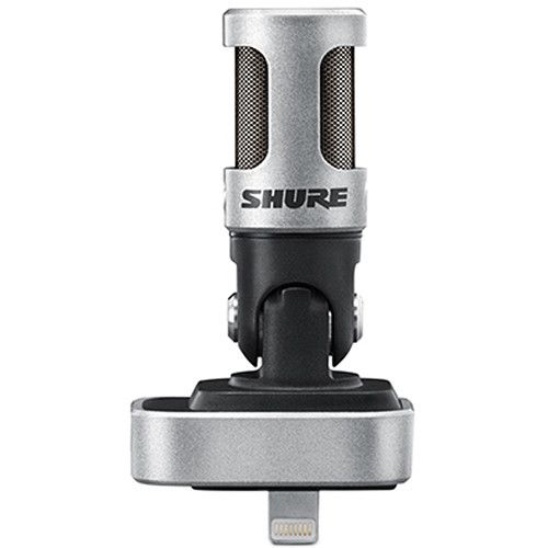 Shure Micrófono de Condensador Estéreo Digital para iOS MOTIV MV88