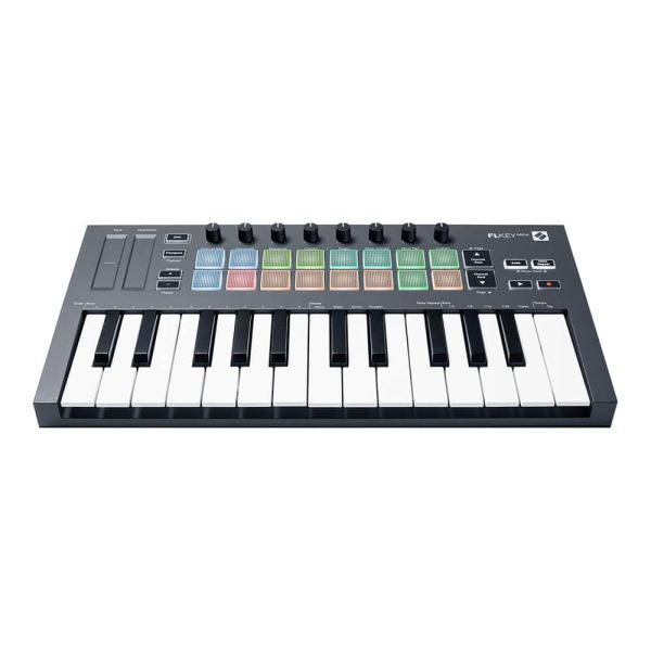 Novation FLkey Mini USB MIDI Controlador de teclado para FL Studio (25 Keys)