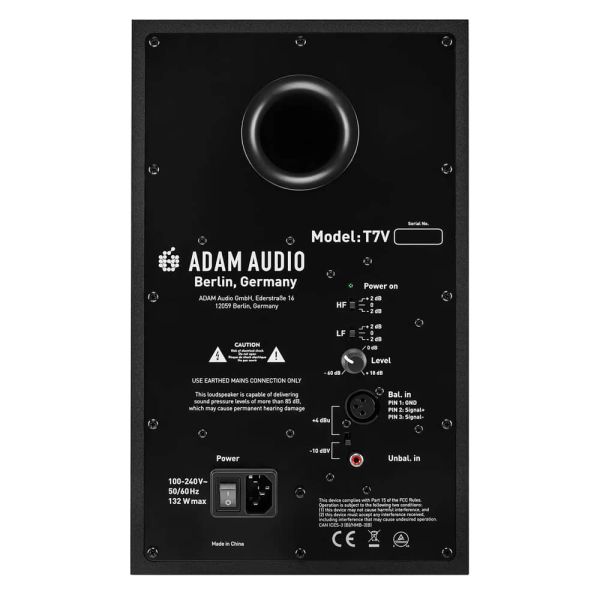 Adam Professional Audio T7V Monitor de campo cercano de 7