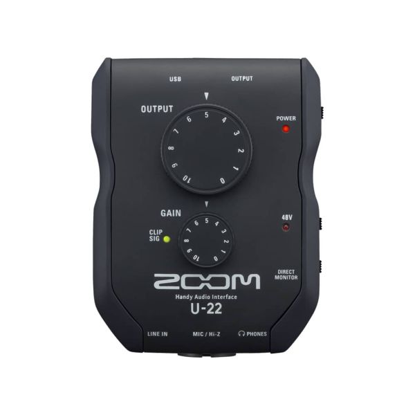 Zoom U-22 Ultracompact 2x2 USB Interfaz de audio portátil